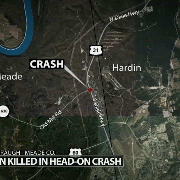 1 dead after multi-vehicle crash in Meade County, Kentucky State Police say